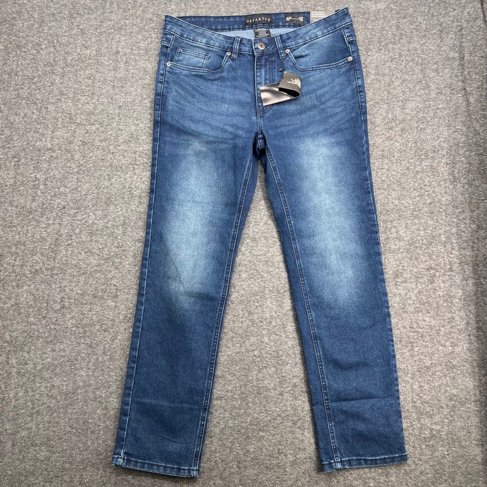Departed Verge Slim Fit Jeans 33 Stretch Alegria-MD Dark Blue Stretch Denim